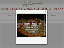 Tablet Screenshot of internationalschoolofpizza.com